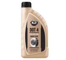 Гальмівна рідина K2 Turbo Brake Fluid DOT 4 1 л (T108)