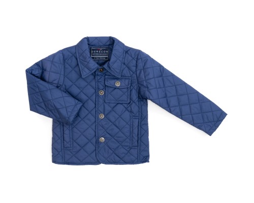 Куртка дитяча Verscon стьобана (4168-116B-blue)