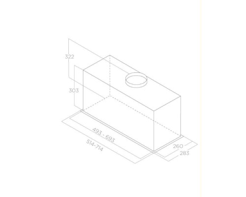 Витяжка кухонна Elica ENTER IX/A/52