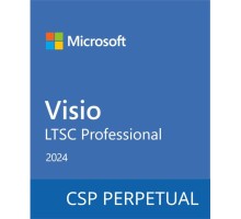 Офісний додаток Microsoft Visio LTSC Professional 2024 Commercial Software, Perpetual (DG7GMGF0PN43_0002)