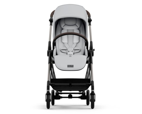 Коляска Cybex Melio Fog Grey З бампером (524000043)