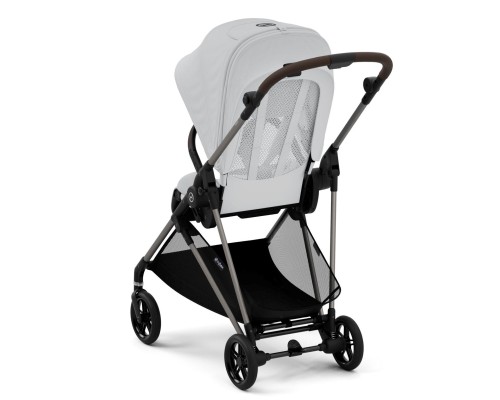 Коляска Cybex Melio Fog Grey З бампером (524000043)