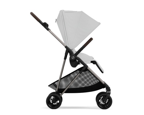 Коляска Cybex Melio Fog Grey З бампером (524000043)