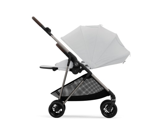 Коляска Cybex Melio Fog Grey З бампером (524000043)
