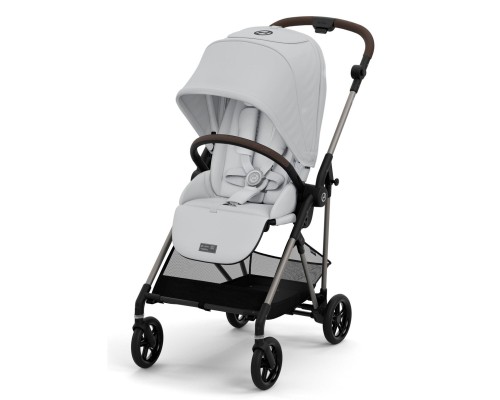 Коляска Cybex Melio Fog Grey З бампером (524000043)