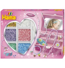 Набір для творчості Hama Термомозаїка Модні прикраси Квіти зі скринькою (HM-3707)
