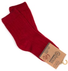 Шкарпетки дитячі Bross теплі у рубчик (3692-3-5-red)