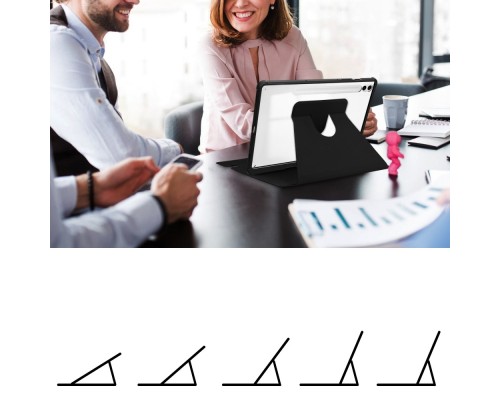 Чохол до планшета BeCover 360° Rotatable Samsung Galaxy Tab S10 Plus (SM-X820/SM-X826) 12.4