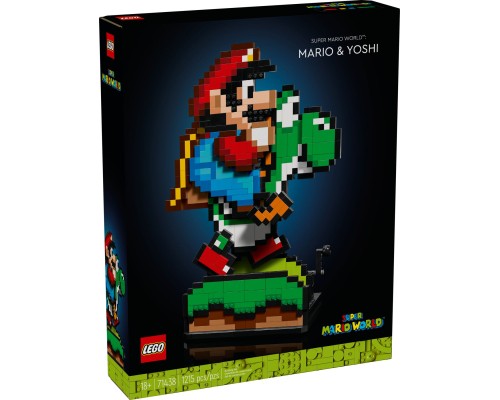Конструктор LEGO Super Mario World: Маріо і Йоші (71438)