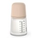 Пляшечка для годування Suavinex Zero. Zero Beige 180 мл, повільний потік (308413)