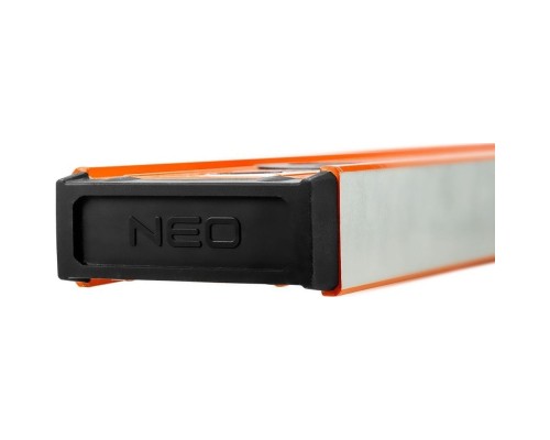 Рівень Neo Tools S 400 алюмінієвий, 120 см, 3 капсули, 2 отвори для рук (71-145)