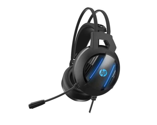 Навушники HP DHE-8001 USB+3.5mm LED Black (DHE-8001.)