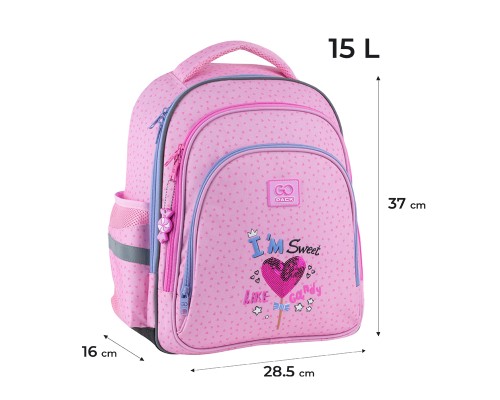Рюкзак шкільний GoPack Education 2606S-3 Sweet Like Candy (GO25-2606S-3)