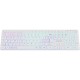 Клавіатура Canyon HKB-W11 Slim Dual Mode Wireless/Bluetooth RGB UA White (CNS-HBTK11W)