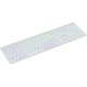 Клавіатура Canyon HKB-W11 Slim Dual Mode Wireless/Bluetooth RGB UA White (CNS-HBTK11W)