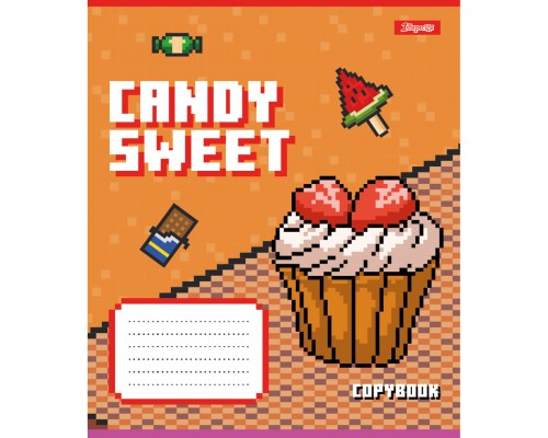Зошит 1 вересня Candy sweet А5 12 аркушів лінія (767217)