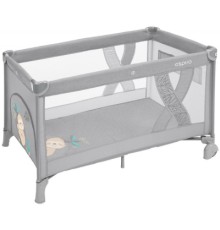 Дитячий манеж Espiro SIMPLE 07 LIGHT GRAY (5906724206290)