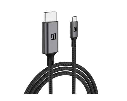 Кабель мультимедійний USB-C to HDMI 2.0m 4K60Hz black Armorstandart (ARM76891)