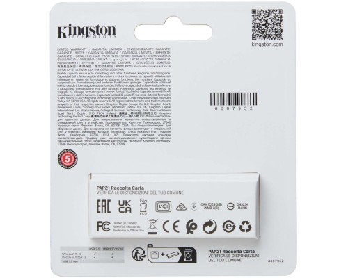 USB флеш накопичувач Kingston 64GB DataTraveler Exodia S Black USB 3.2 (DTXS/64GB)