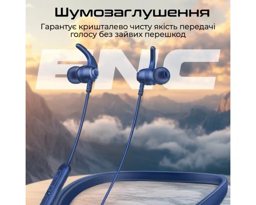 Навушники Promate Leap-200H Blue (leap-200h.blue)
