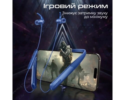 Навушники Promate Leap-200H Blue (leap-200h.blue)