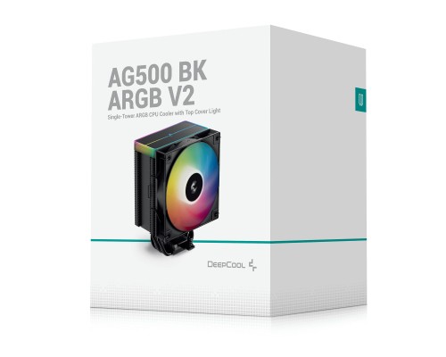 Кулер до корпусу Deepcool AG500 BK ARGB V2 (R-AG500-BKAMMN-GJD)