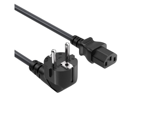 Кабель живлення C13 1.8m black ColorWay (CW-CBP082-BK)