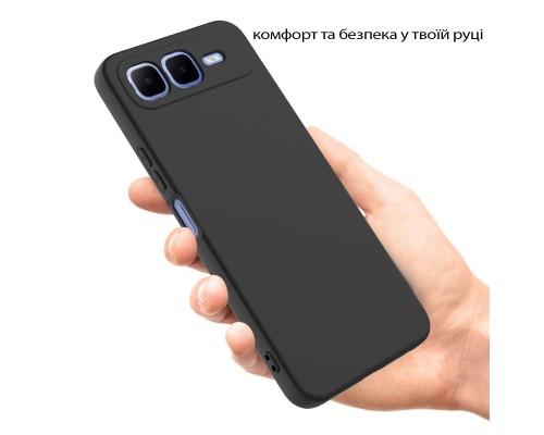 Чохол до мобільного телефона BeCover Silicone Infinix Smart 10 Plus (X6725B) Black (713764)