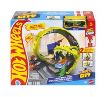 Автотрек Hot Wheels City Спіральна атака Змії (JBM63)