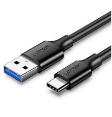 Дата кабель USB 3.0 AM to USB-C 1.5m 3A US184 black Ugreen (20883)