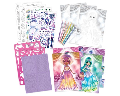 Набір для творчості Nebulous Stars Скетчбук Зірковий бал (11142)