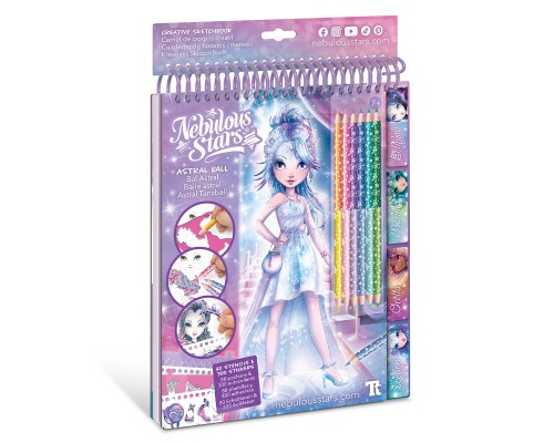 Набір для творчості Nebulous Stars Скетчбук Зірковий бал (11142)