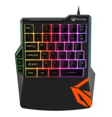 Клавіатура Meetion KB015 USB Black/Orange (MT-KB015-A)