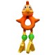 Іграшка для собак MISOKO&CO Курча різнокольорове 22 см (BEITR00080)