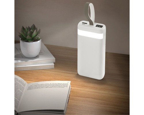 Батарея універсальна TheGeneral 20000mah PowerPulse, 10W, flashlight, white (40011319-08)