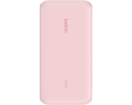 Батарея універсальна Belkin 20000mAh, 30W USB-C Pink (BPB024HQPK)