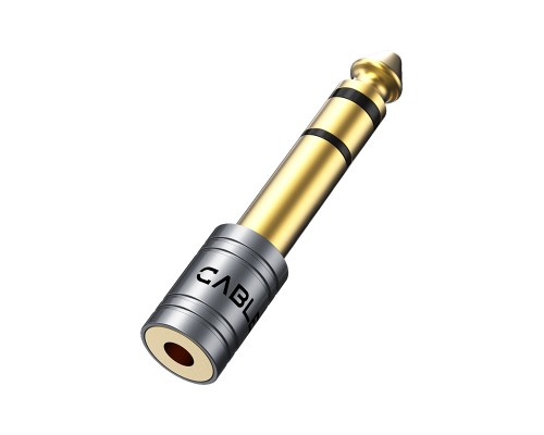 Перехідник 6.35mm M to 3.5mm F Cabletime (CA915149)