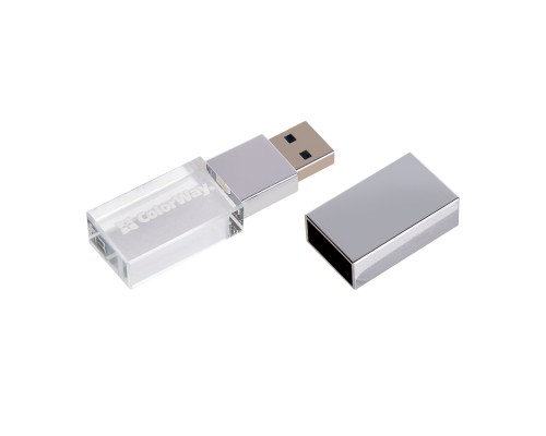 USB флеш накопичувач ColorWay 64GB ColorWay Crystal USB 3.0 (CW-USBCL64)