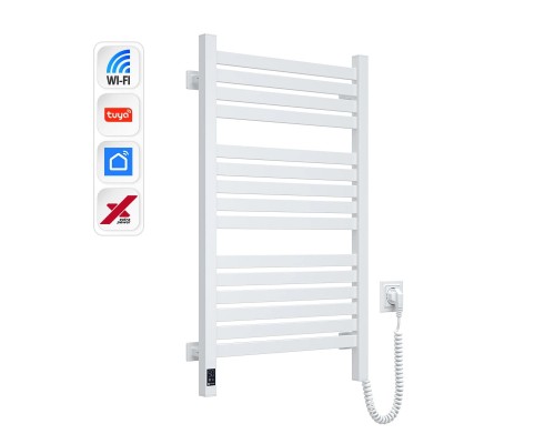 Сушарка для рушників Navin Авангард Х, 800х480, Wi-Fi, білий, правобічна (12-172055-4880)