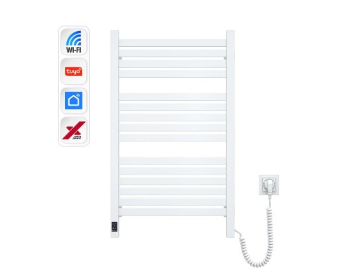 Сушарка для рушників Navin Авангард Х, 800х480, Wi-Fi, білий, правобічна (12-172055-4880)