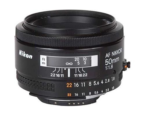 Об'єктив Nikon Nikkor AF 50mm f/1.8D (JAA013DA) 