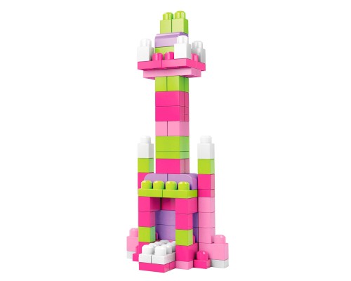 Конструктор Mega Bloks рожевий у мішку 80 деталей (DCH62) Конструктор Mega Bloks рожевий у мішку 80 деталей (DCH62)