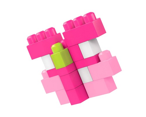 Конструктор Mega Bloks рожевий у мішку 80 деталей (DCH62) Конструктор Mega Bloks рожевий у мішку 80 деталей (DCH62)