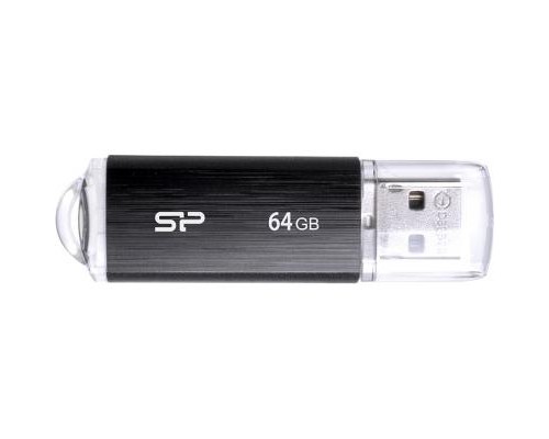 USB флеш накопичувач Silicon Power 64GB Ultima U02 Black USB 2.0 (SP064GBUF2U02V1K) USB флеш накопичувач Silicon Power 64GB Ultima U02 Black USB 2.0 (SP064GBUF2U02V1K)