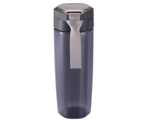 Пляшка для води XD Modo с трубочкой черная (P436.041)