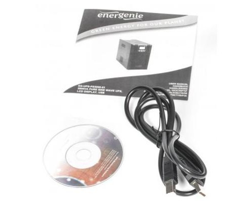 Пристрій безперебійного живлення EnerGenie EG-UPS-PS3000-01, 3000VA (EG-UPS-PS3000-01)
