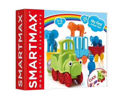 Конструктор Smartmax Мій перший потяг з тваринами (SMX 410)