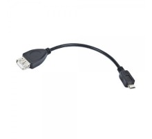 Дата кабель OTG USB 2.0 AF to Micro 5P 0.15m Maxxter (U-AFM-OTG)