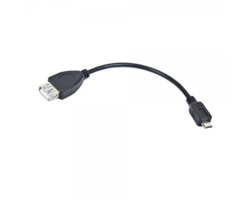 Дата кабель OTG USB 2.0 AF to Micro 5P 0.15m Maxxter (U-AFM-OTG)