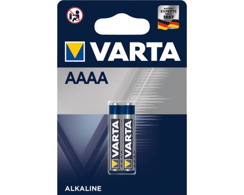 Батарейка Varta AAAA LR61 Alcaline * 2 (04061101402) 